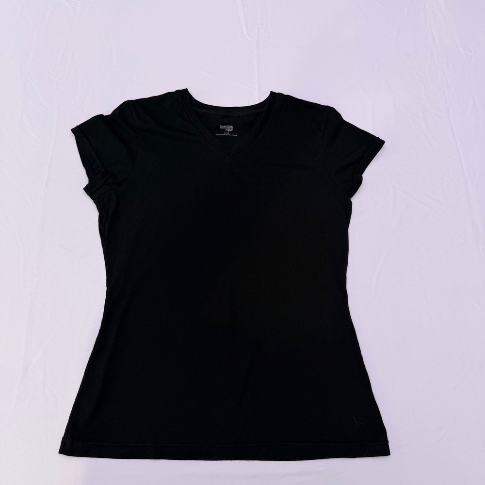 Solid Black Girls T- Shirt